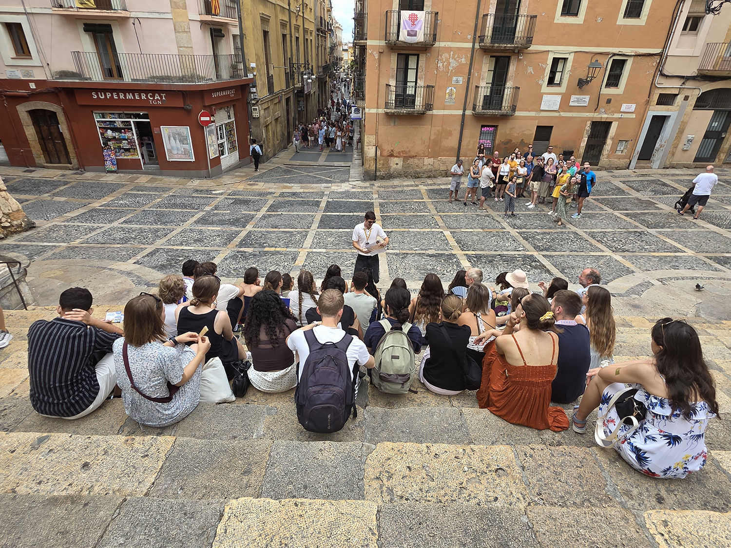 TDFF Summer Seminar participants explore Tarragona together on a day trip combining travel, cultural discovery and international exchange. TDFF Summer Seminar participants explore Tarragona together on a day trip combining travel, cultural discovery and international exchange.