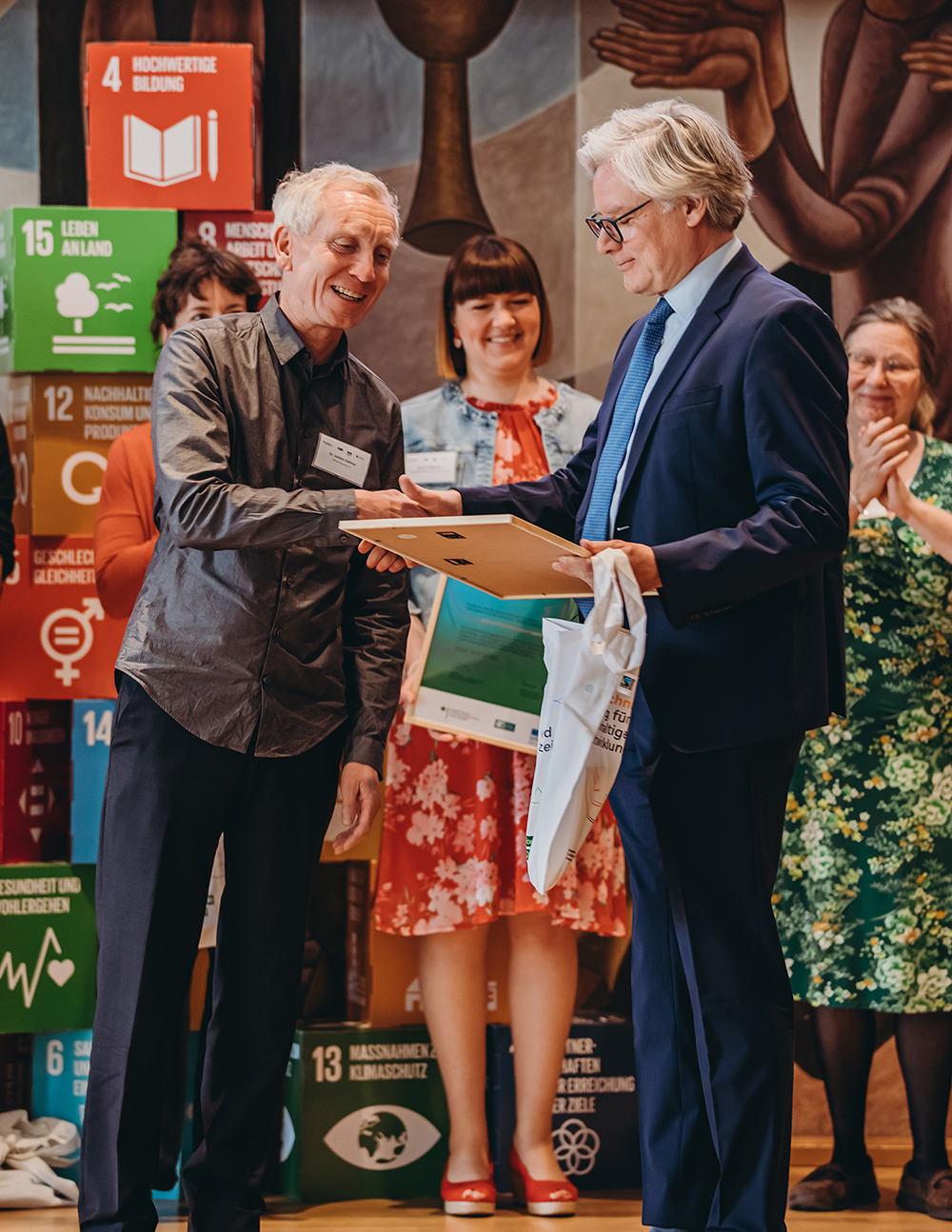 The award ceremony highlights the international recognition of high-quality educational programmes for sustainable development. The award ceremony highlights the international recognition of high-quality educational programmes for sustainable development.